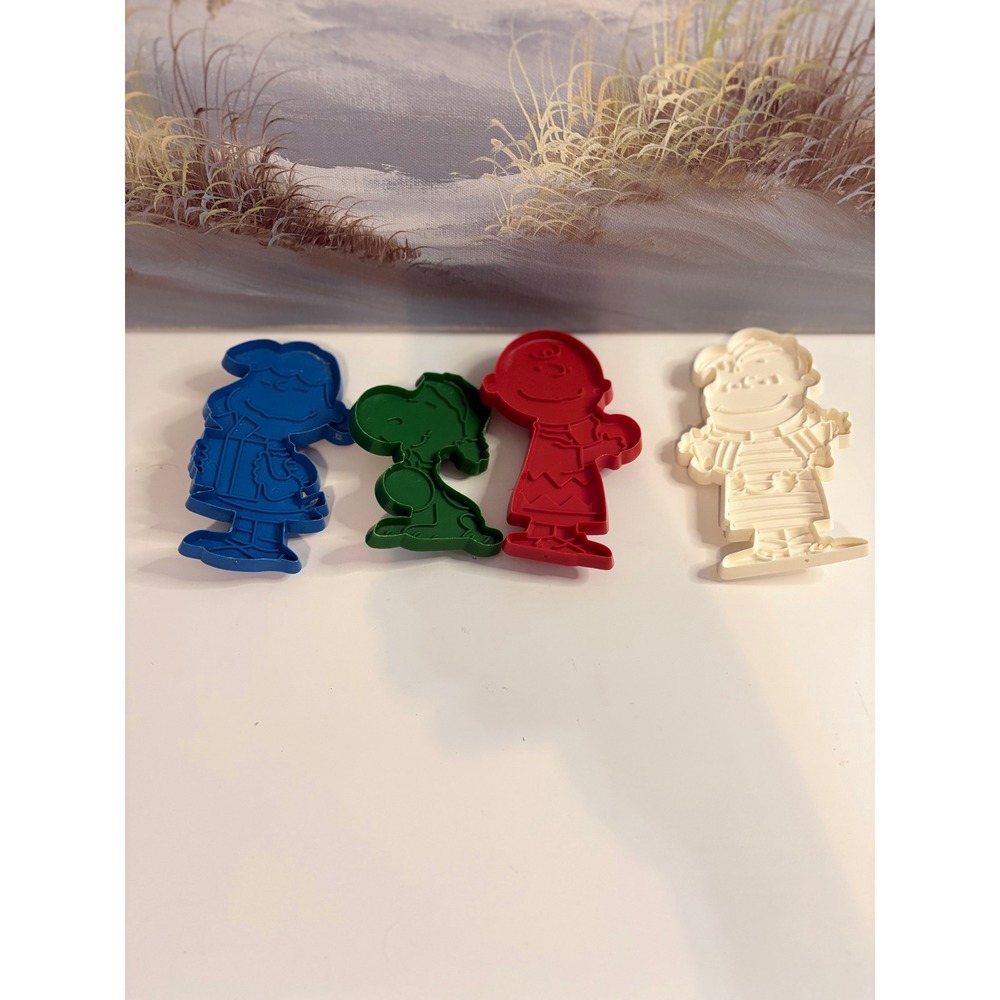 Vintage Peanuts Cookie Cutter Set Charlie Brown Snoopy Lucy Linus United Feature